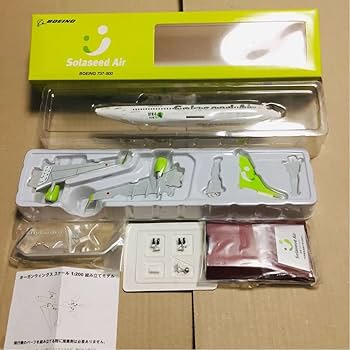ソラシドエア模型 Amazon | Phoenix 1:400 PH04391 Solaseed Air Boeing 737-800